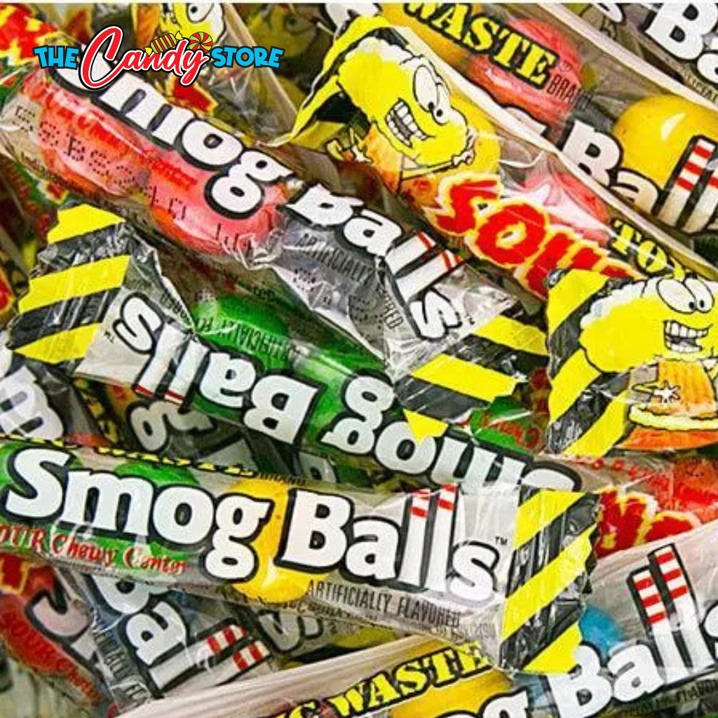 Toxic Waste Smog Balls Shooter Pack Chewy Candy