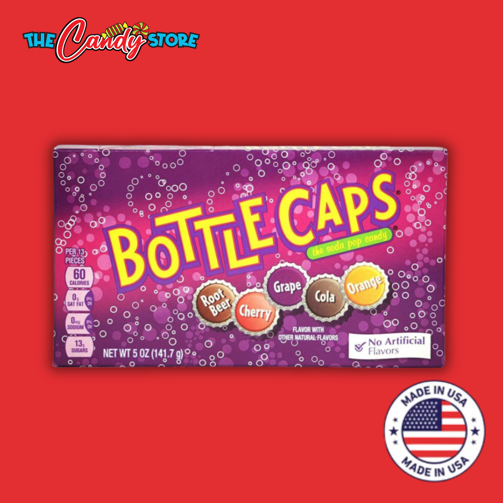 Wonka Bottle Caps (Fizzy Hard Candy)