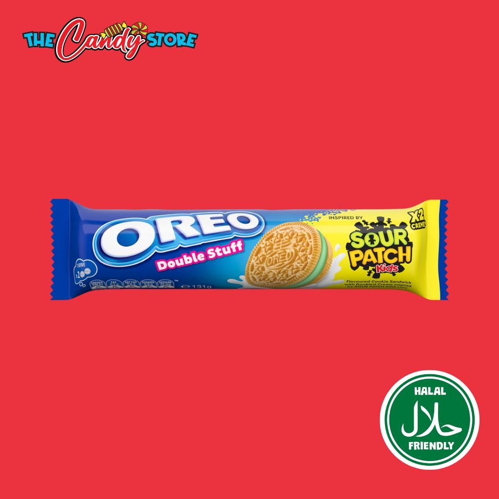 Oreo Double Stuff Sour Patch Sandwich Cookies