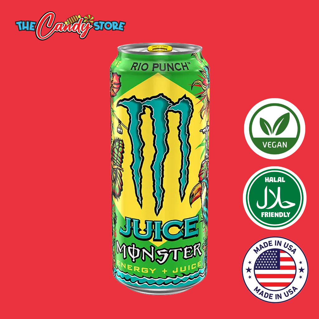 Monster Energy Rio Punch Energy Juice Drink