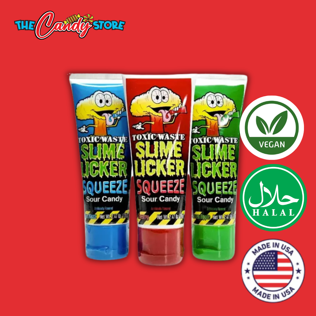 Slime Licker Squeeze Sour Candy Gel
