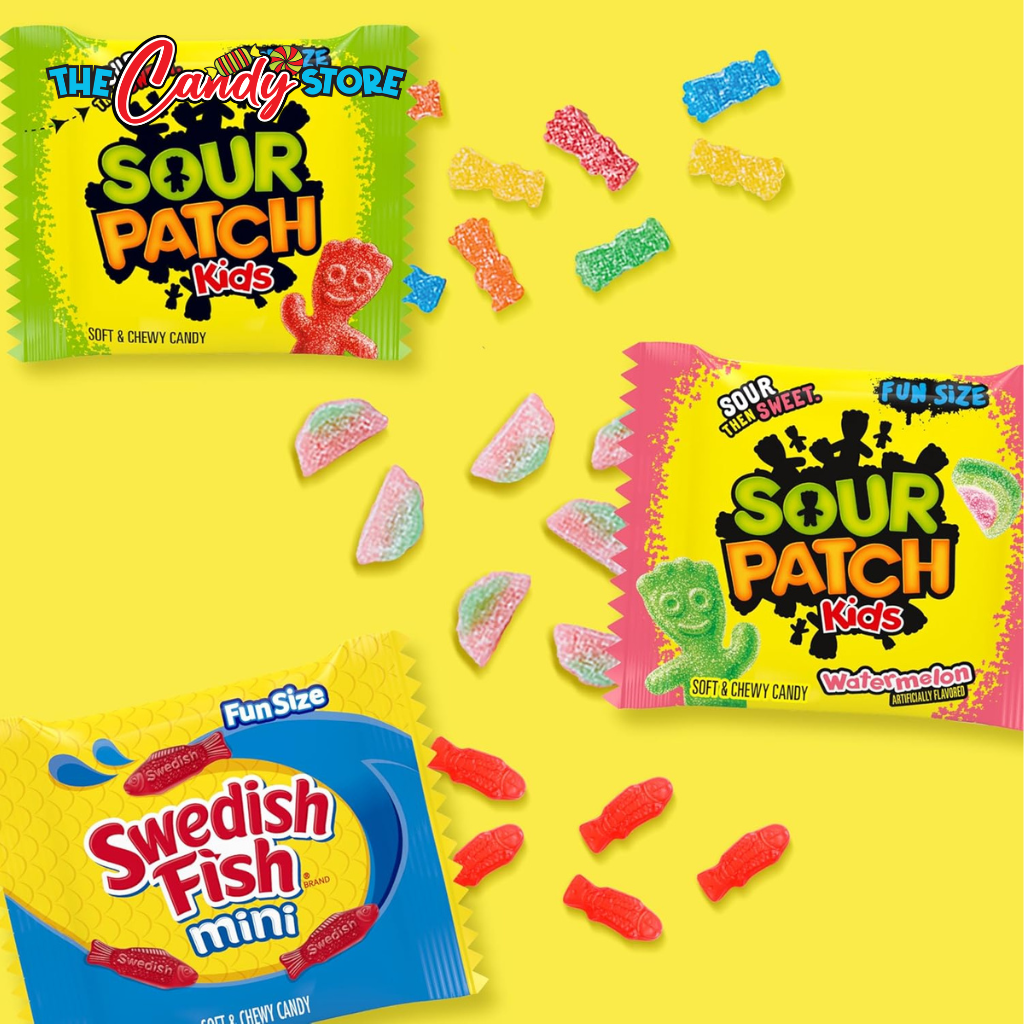 Sour Patch Kids / Swedish Fish Fun Size Variations