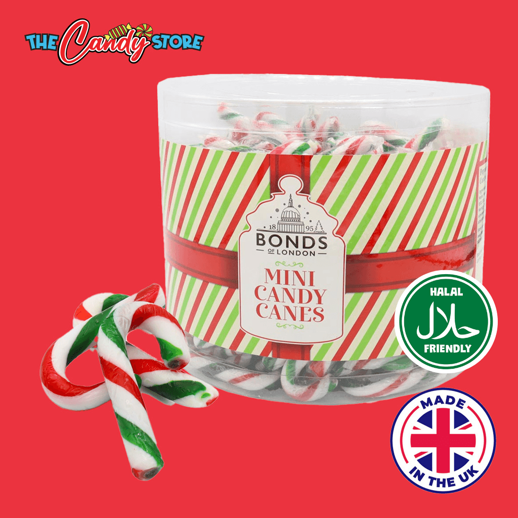 Bonds Mini Christmas Candy Canes, 5g