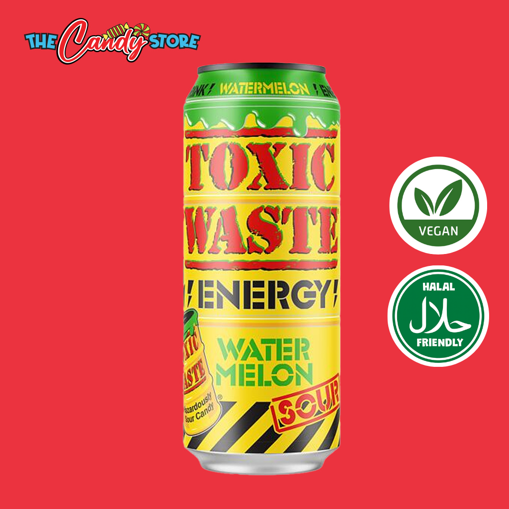 Toxic Waste Watermelon Energy Drink 500ml