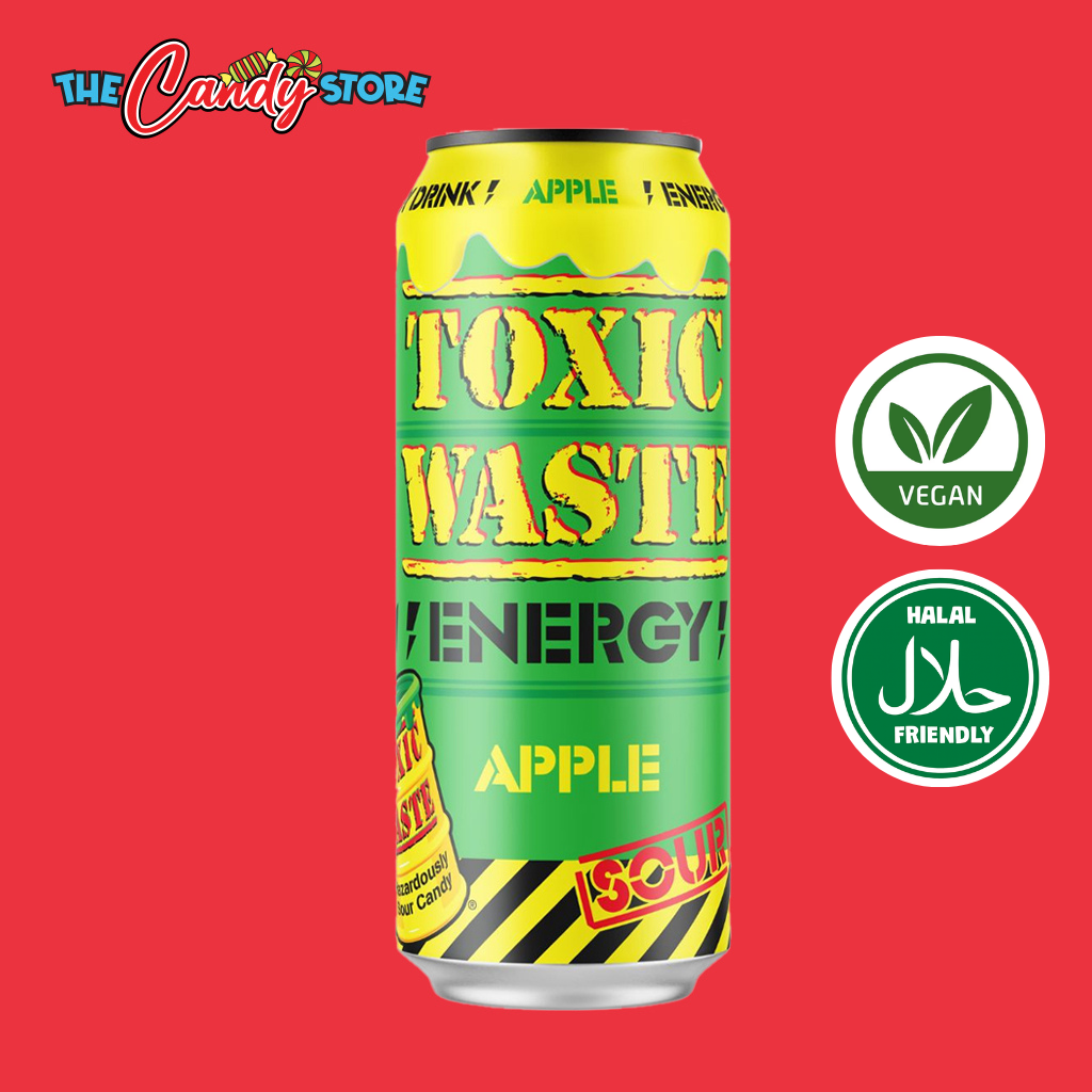 Toxic Waste Sour Apple Energy Drink 500ml