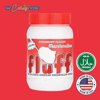 Marshmallow Strawberry Fluff Jars, 213g