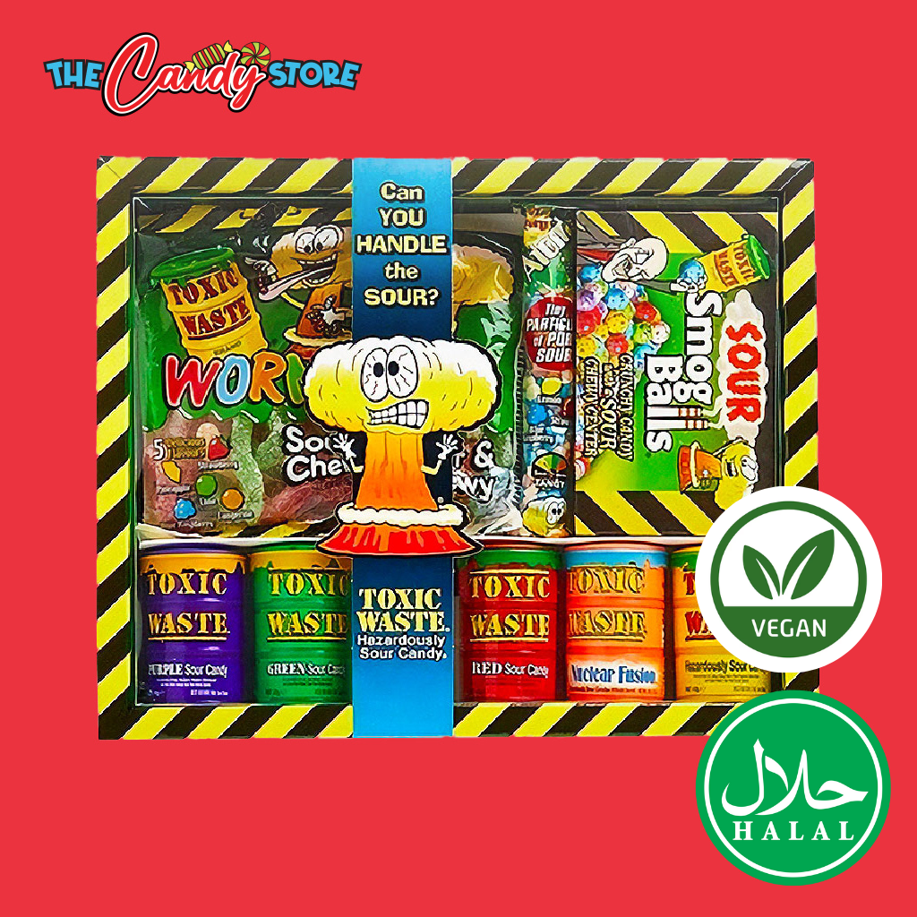 Toxic Waste Ultimate Sour Candy Gift Set