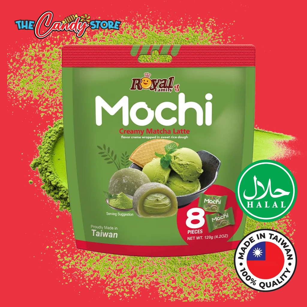 Royal Family Creamy Matcha Latte Mochi