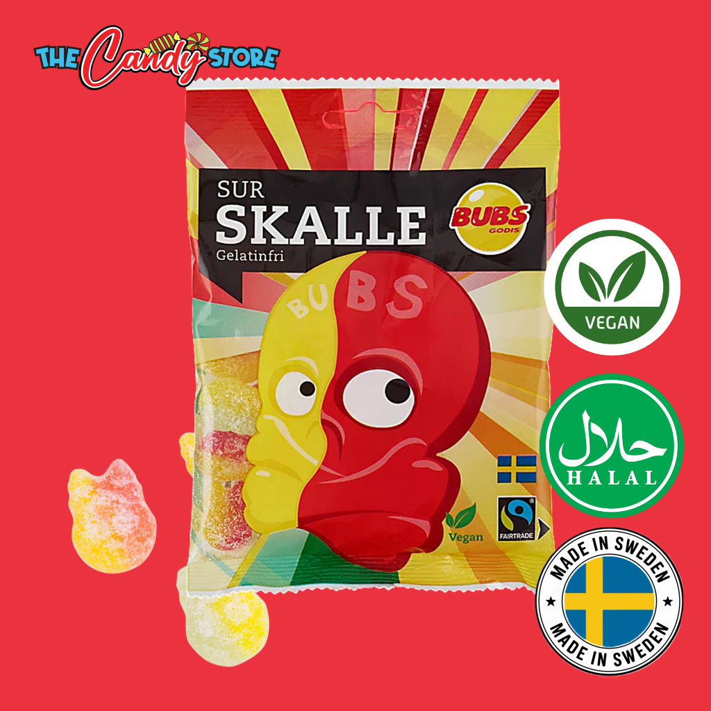 Goody Sour Skull Swedish Candy