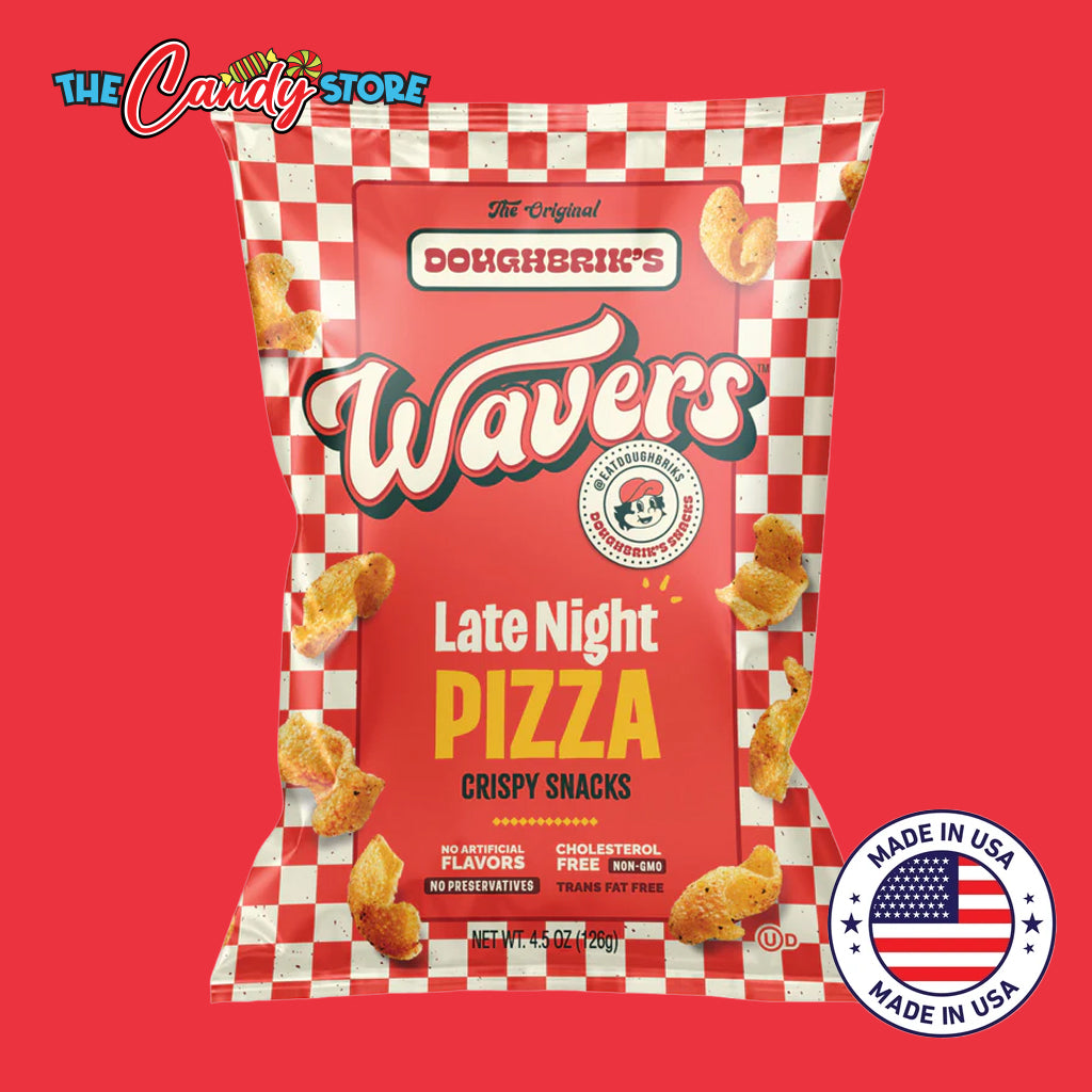 Doughbrik's Original Wavers Late Night Pizza Snack