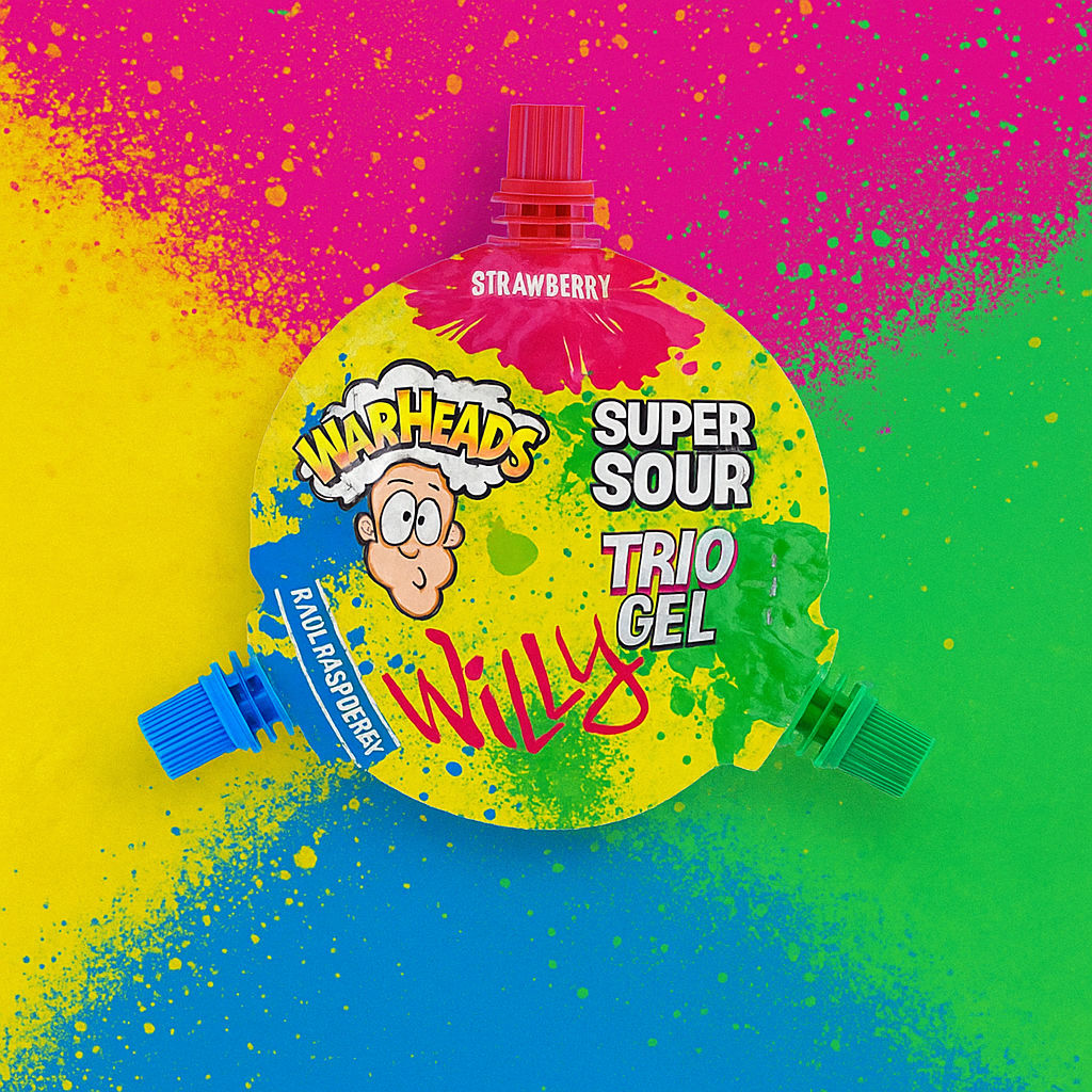 Warheads Super Sour Trio Gel