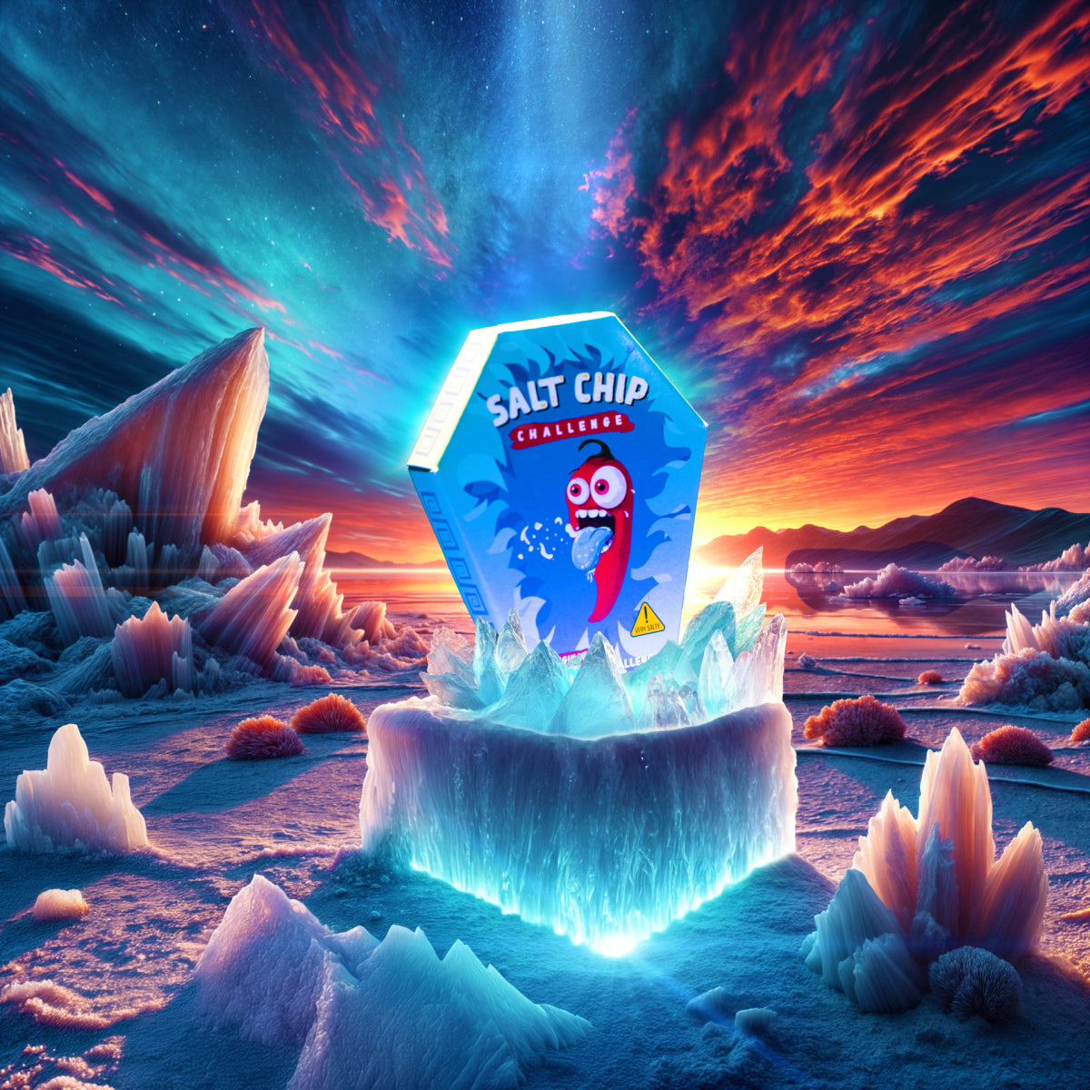 Hot Salt Chip Challenge [Warning!]