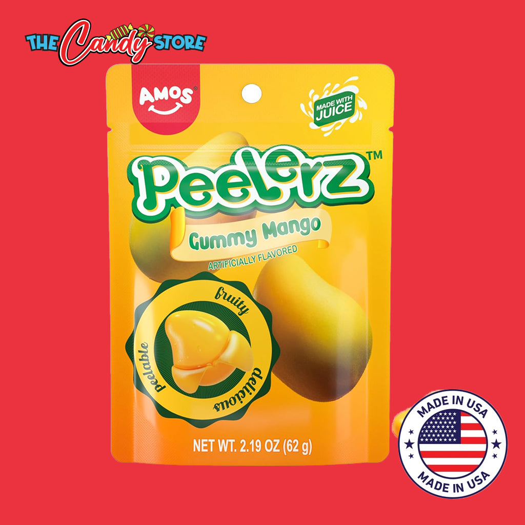 Amos Peelerz Peelable Mango Gummy Candy