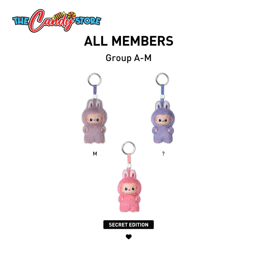 THE MONSTERS - Pin For Love Series (A-M) Vinyl Plush Pendant Blind Box