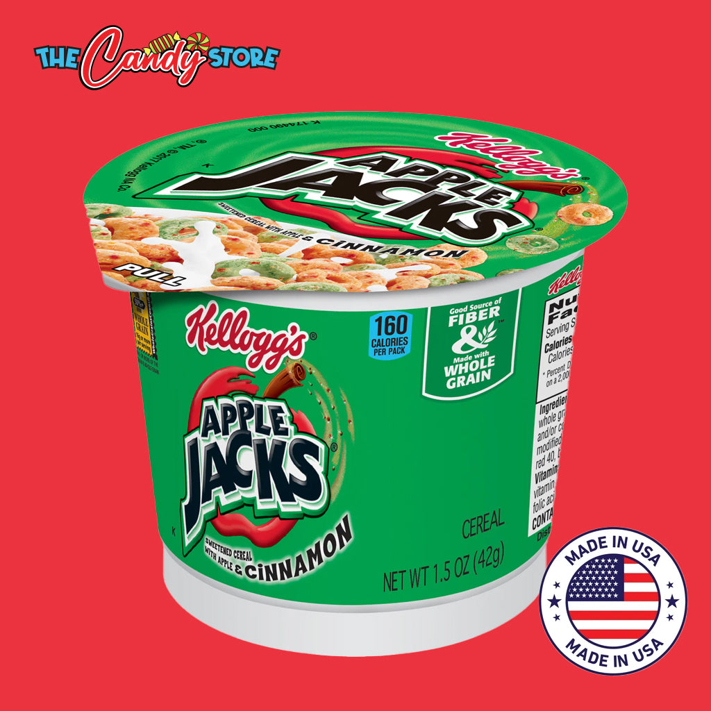 Kellogg's Apple Jacks Breakfast Cereal Cups
