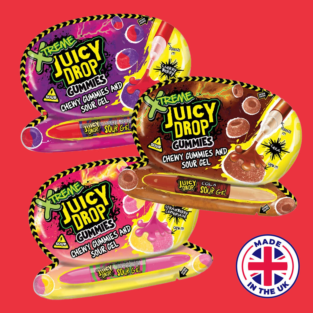Juicy Drop Xtreme Gummies & Sour Gel