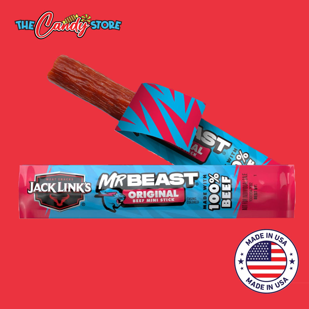 MrBeast x Jack Link’s Original Mini Beef Stick