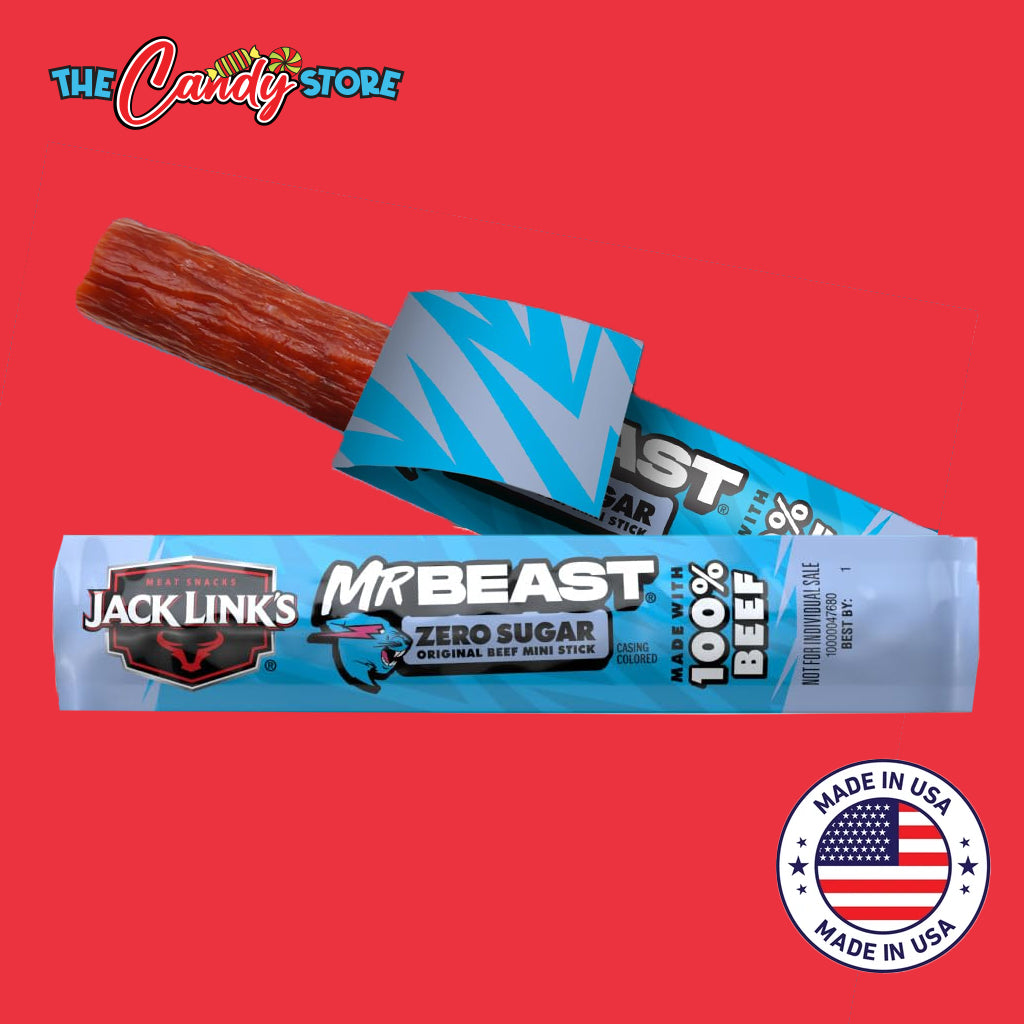 MrBeast x Jack Link’s Zero Sugar Mini Beef Stick