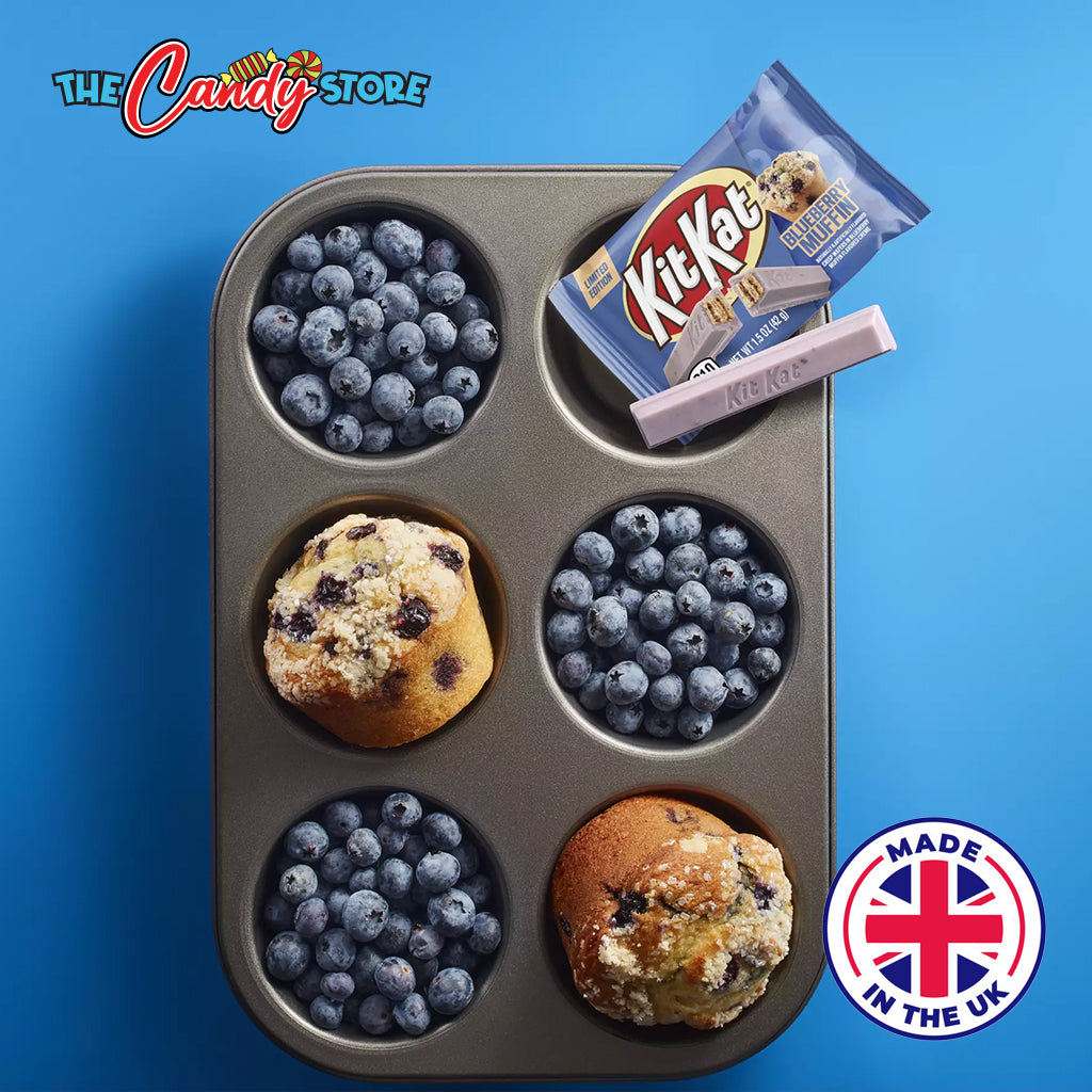 Kit Kat Blueberry Muffin Limited Edition Creme Flavoured Wafer Bar