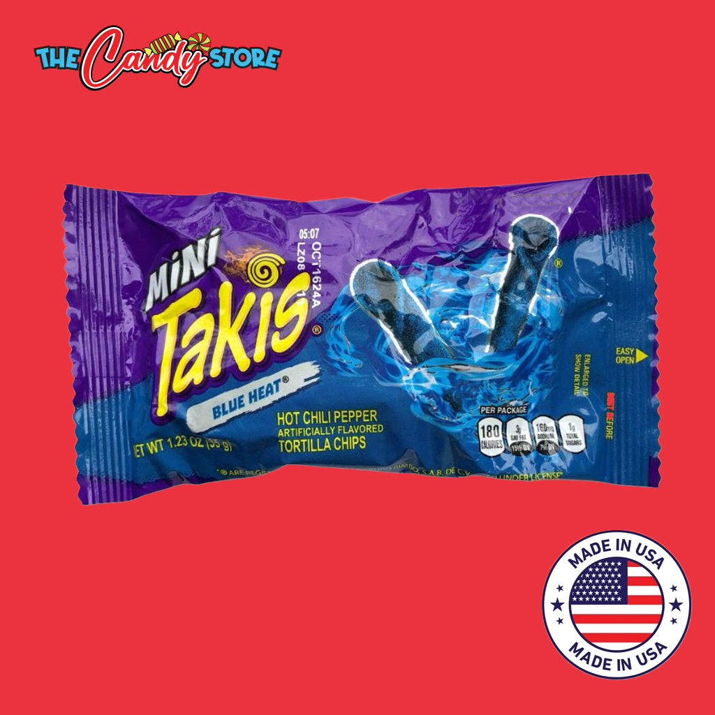 Takis Blue Heat Rolled Hot Tortilla Chips
