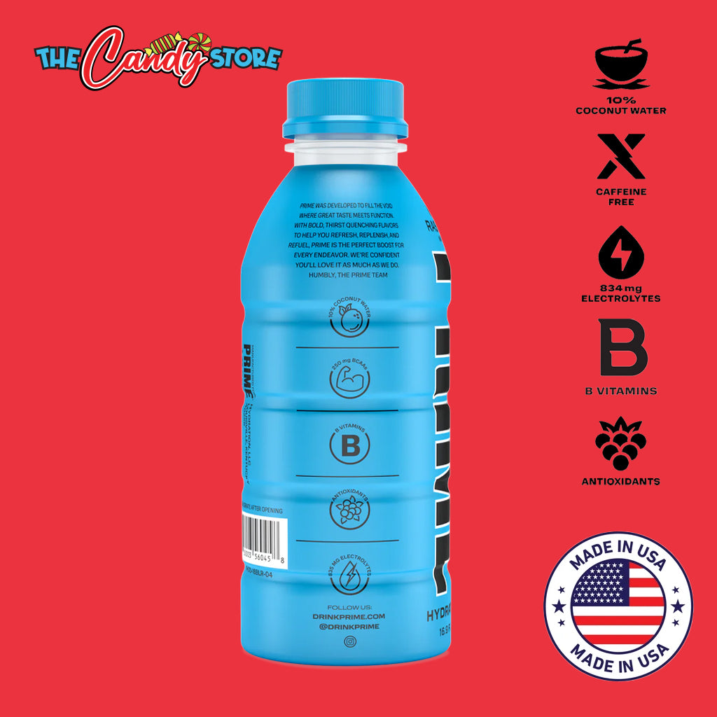 Prime Blue Raspberry Sports Drink 500ml