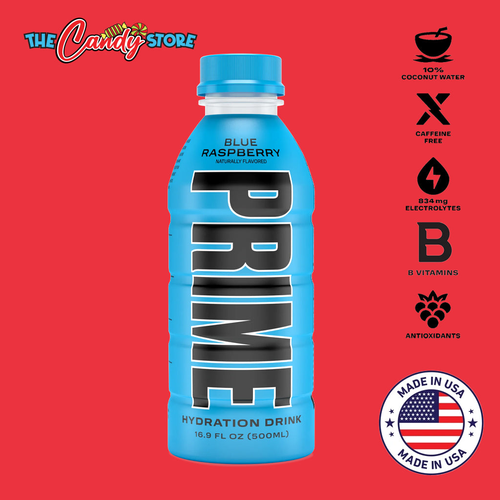 Prime Blue Raspberry Sports Drink 500ml