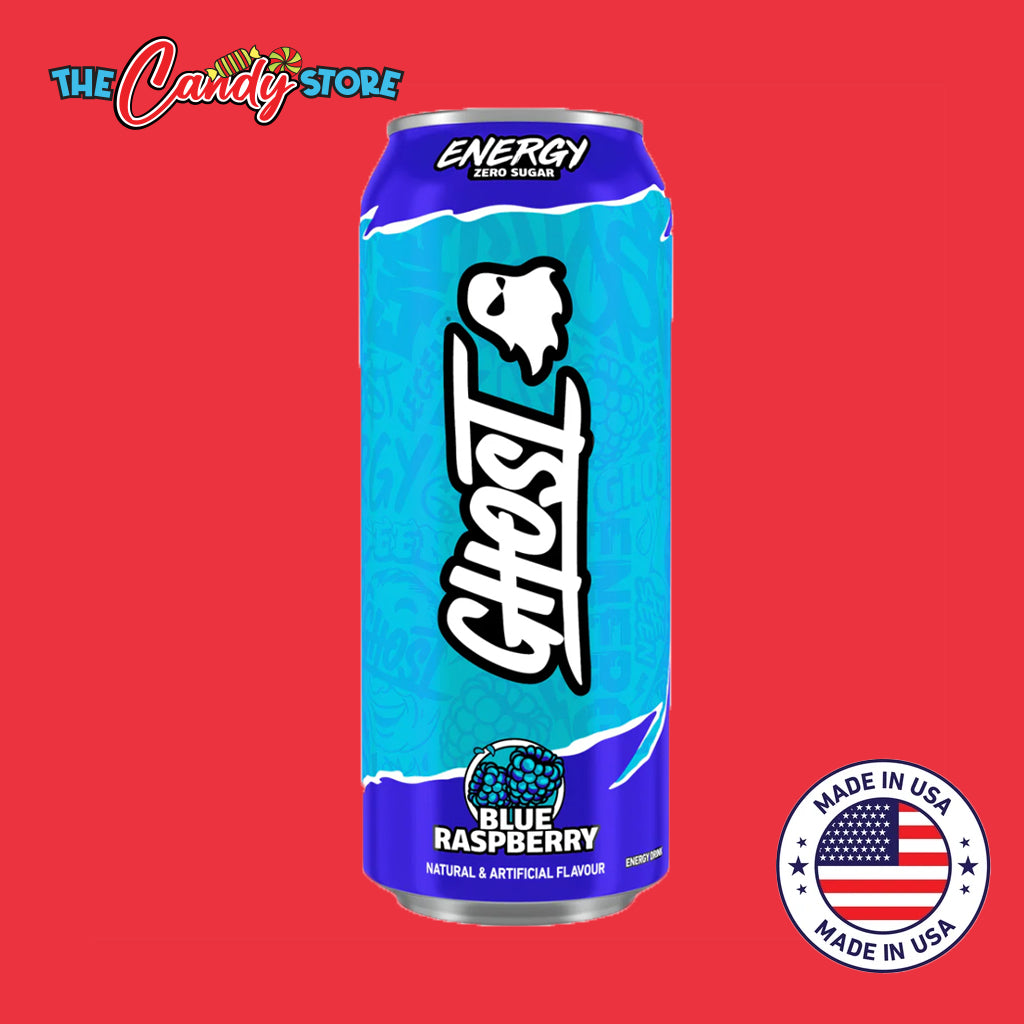 Ghost Energy Blue Raspberry Energy Drink 500ml