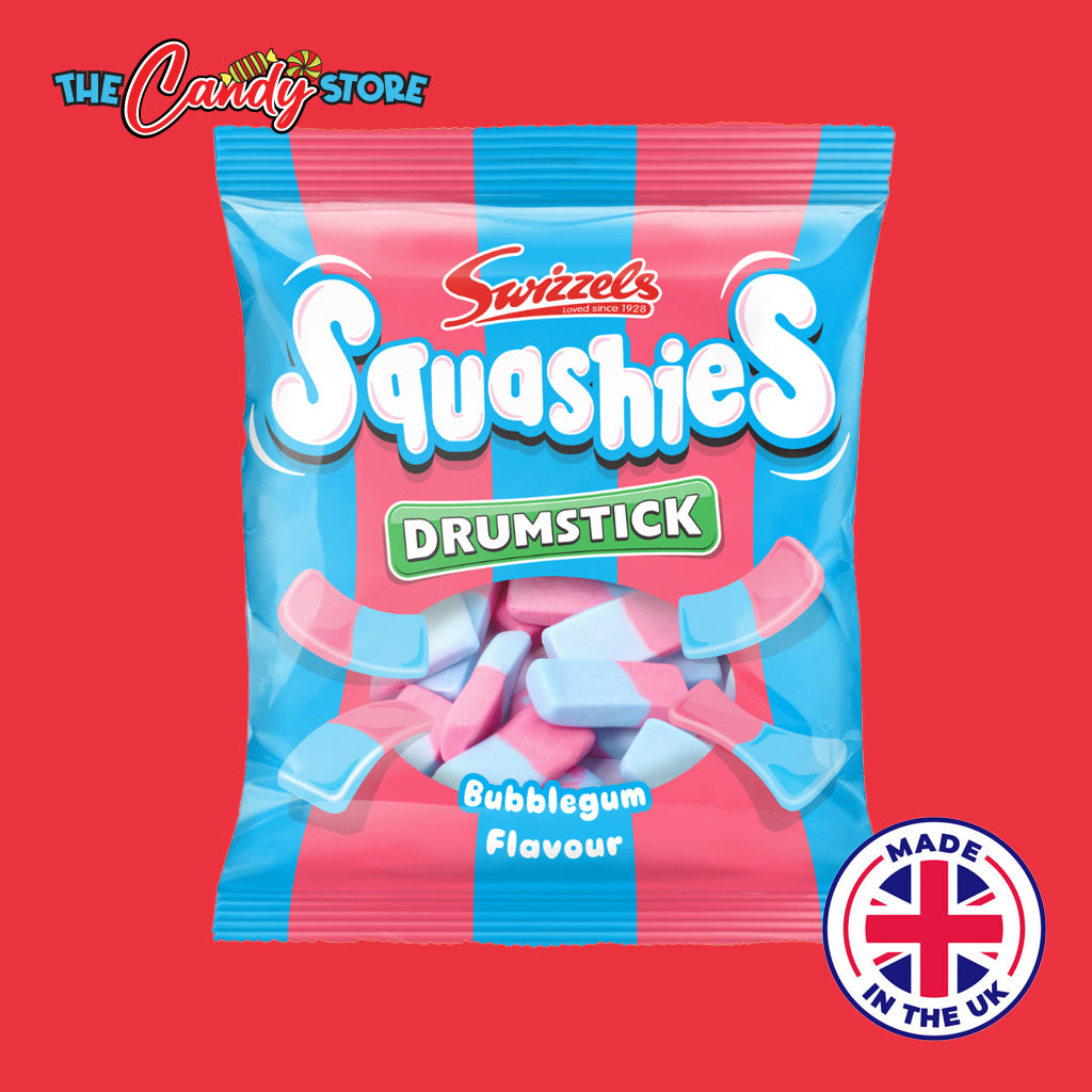 Swizzels Squashies Bubblegum Flavour Chewy Candy