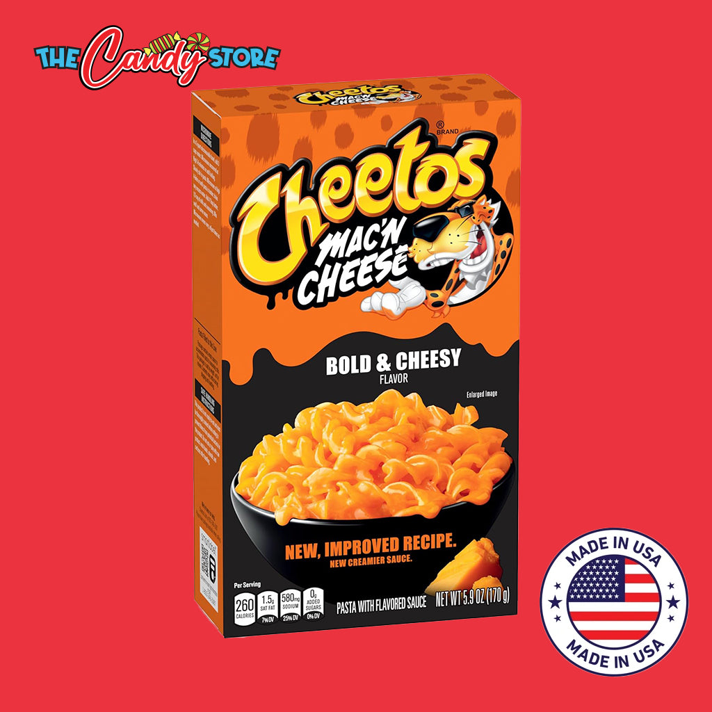 Cheetos Bold & Cheesy Mac’ N Cheese Snack