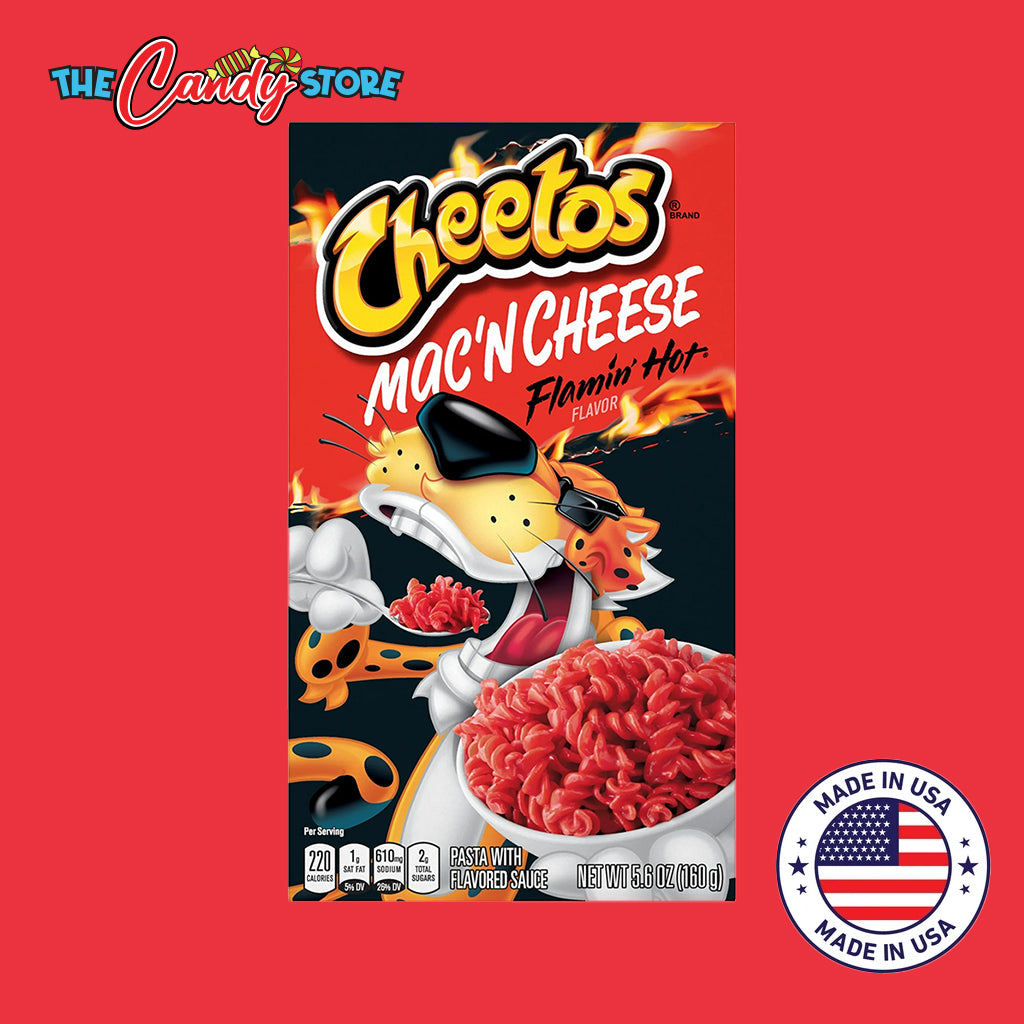 Cheetos Flamin' Hot Mac’ N Cheese Snack
