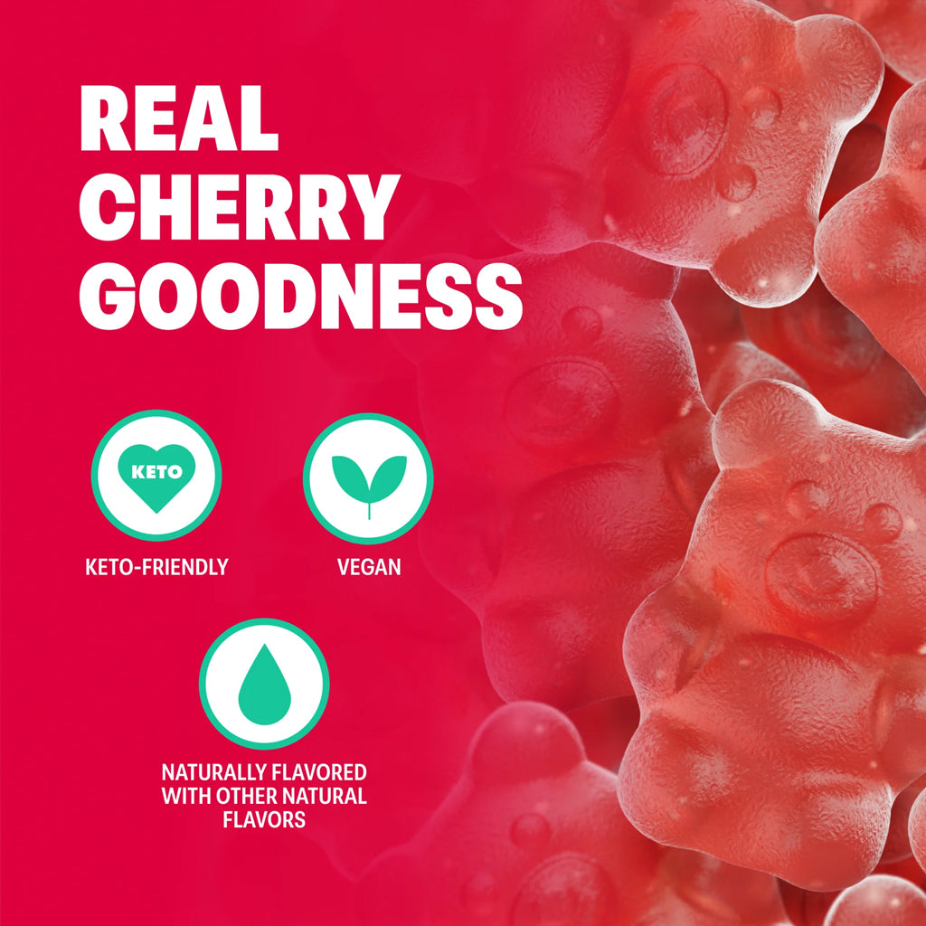 Shameless Snacks So Beary Cherry Healthy Gummy Candy