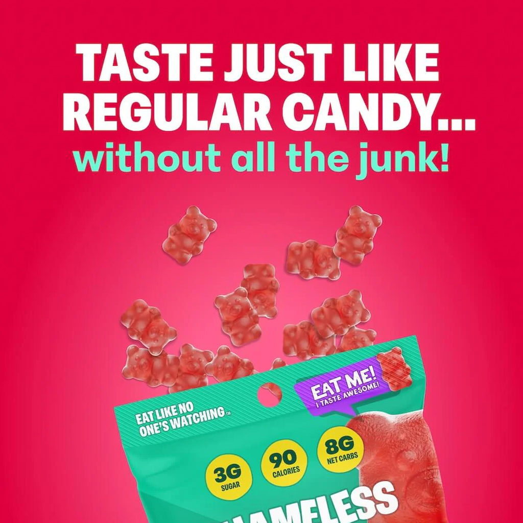Shameless Snacks So Beary Cherry Healthy Gummy Candy