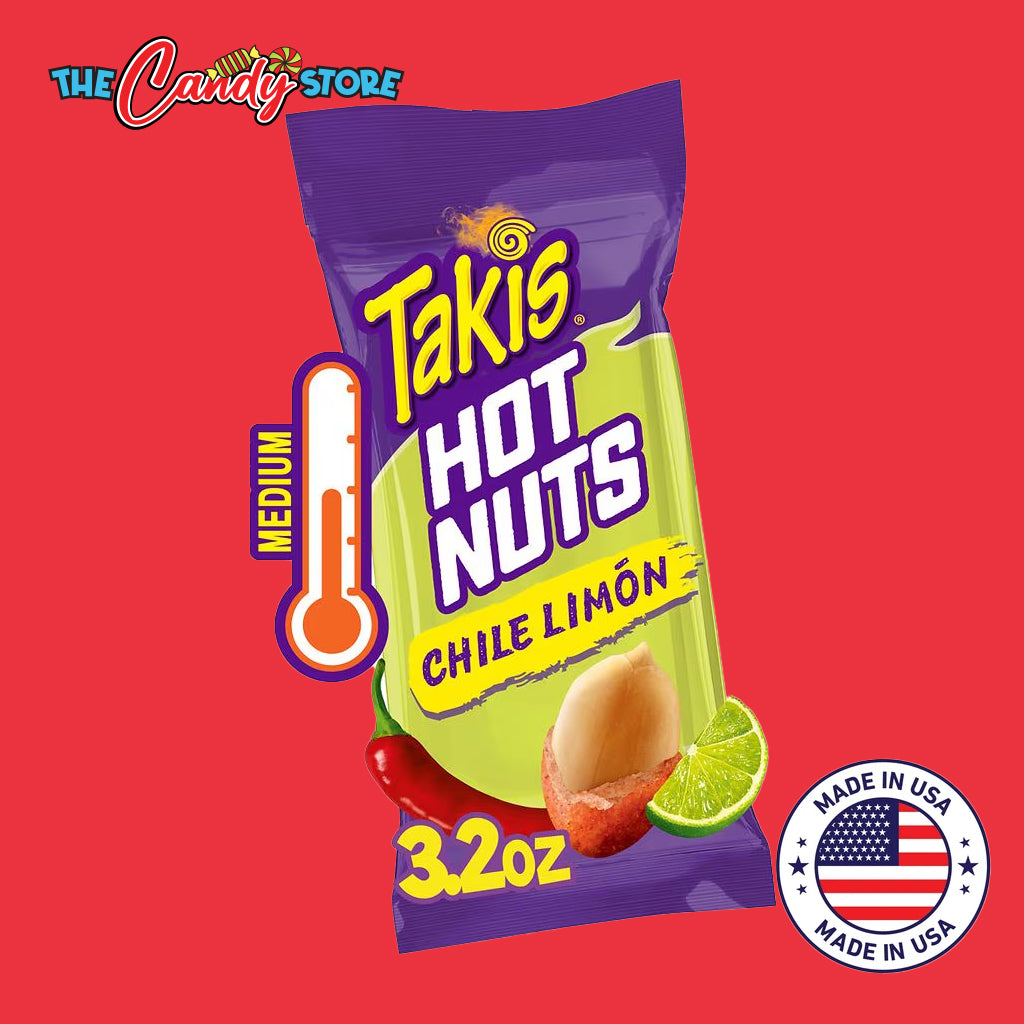 Takis Chile Limon Chili Pepper & Lime Mild Spicy Hot Nuts