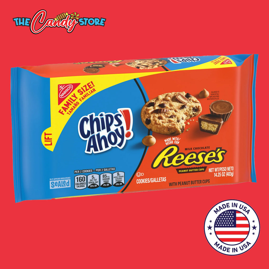 Chips Ahoy! X Reese's Peanut Butter Choc Chip Soft Cookie