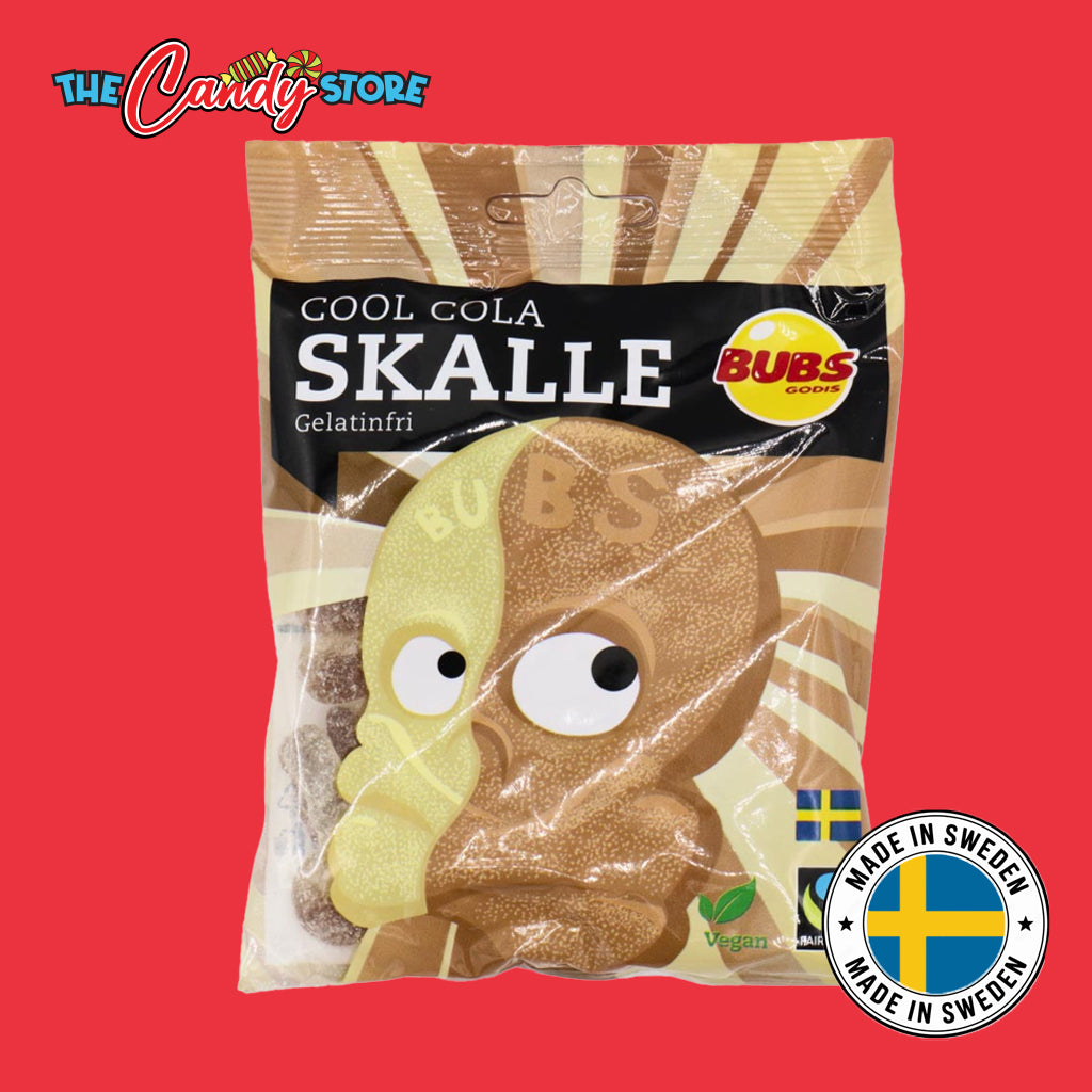 Goody Sour Cola Skull Swedish Candy