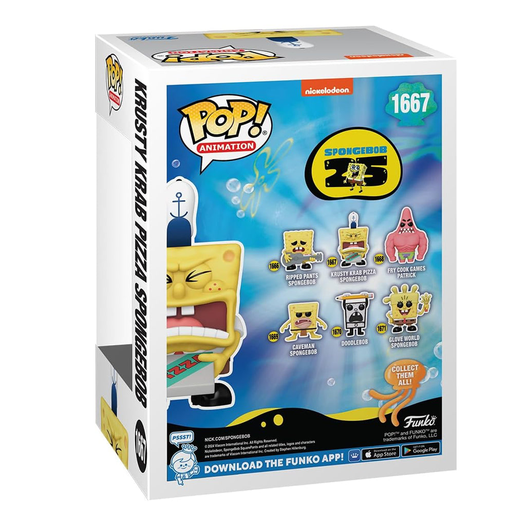Spongebob Squarepants With Pizza Funko POP!