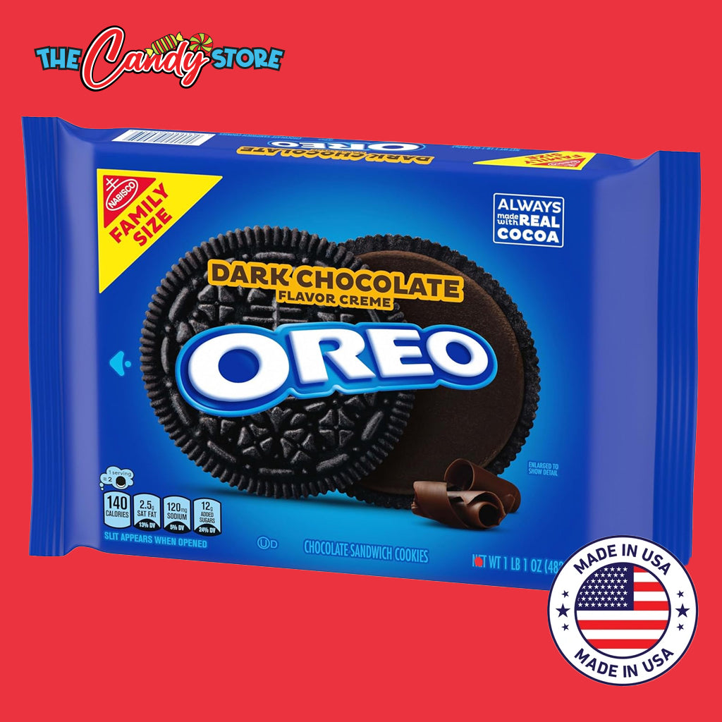 Oreo Dark Chocolate Creme Chocolate Sandwich Cookies