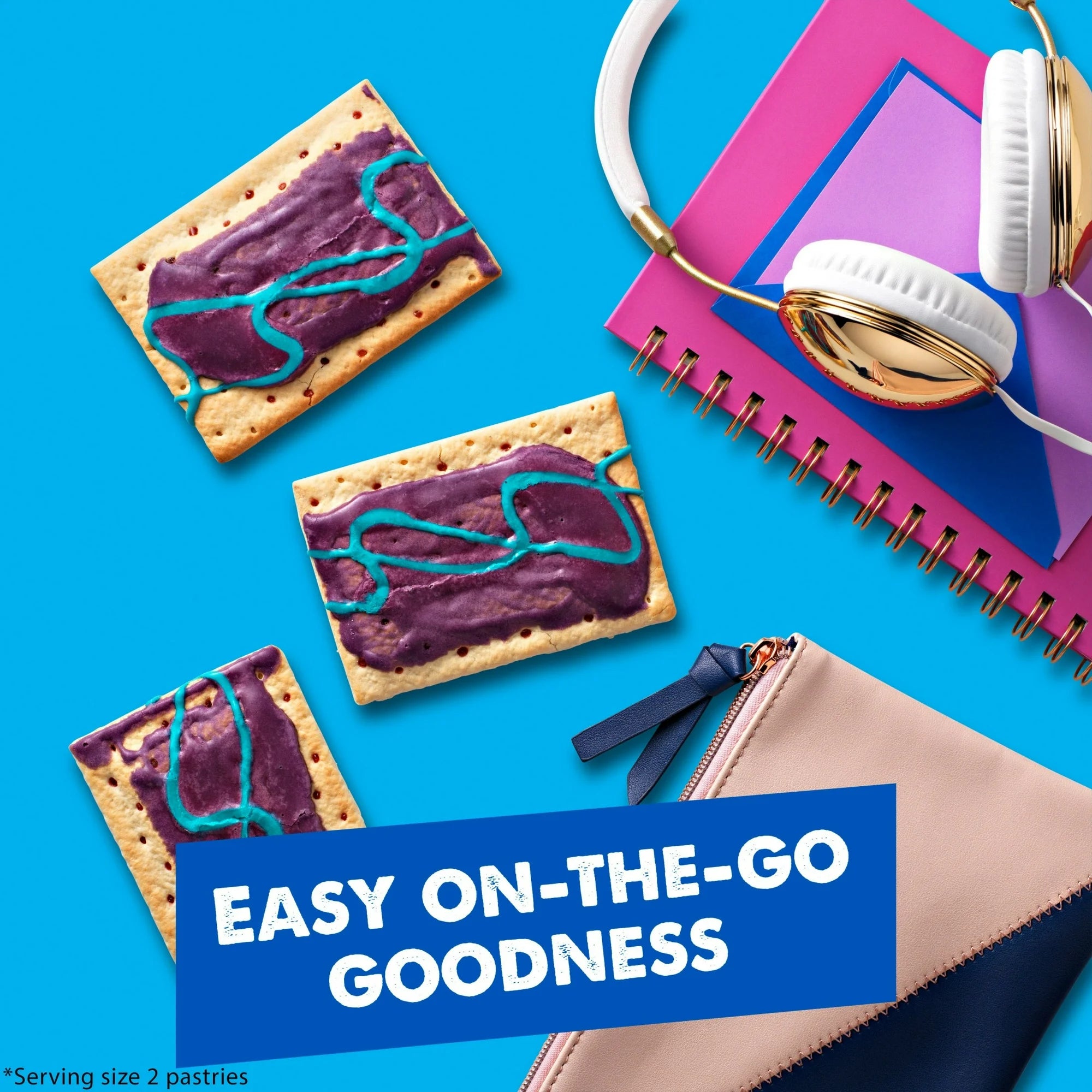 Pop Tarts Frosted Wild Berry Toaster Pastries Box