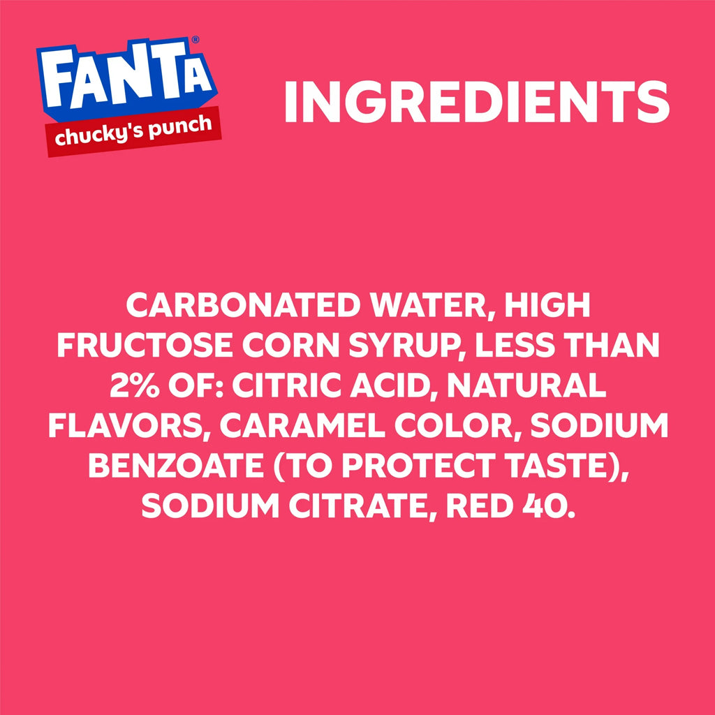 Fanta Chucky's Halloween Fruit Punch Drink