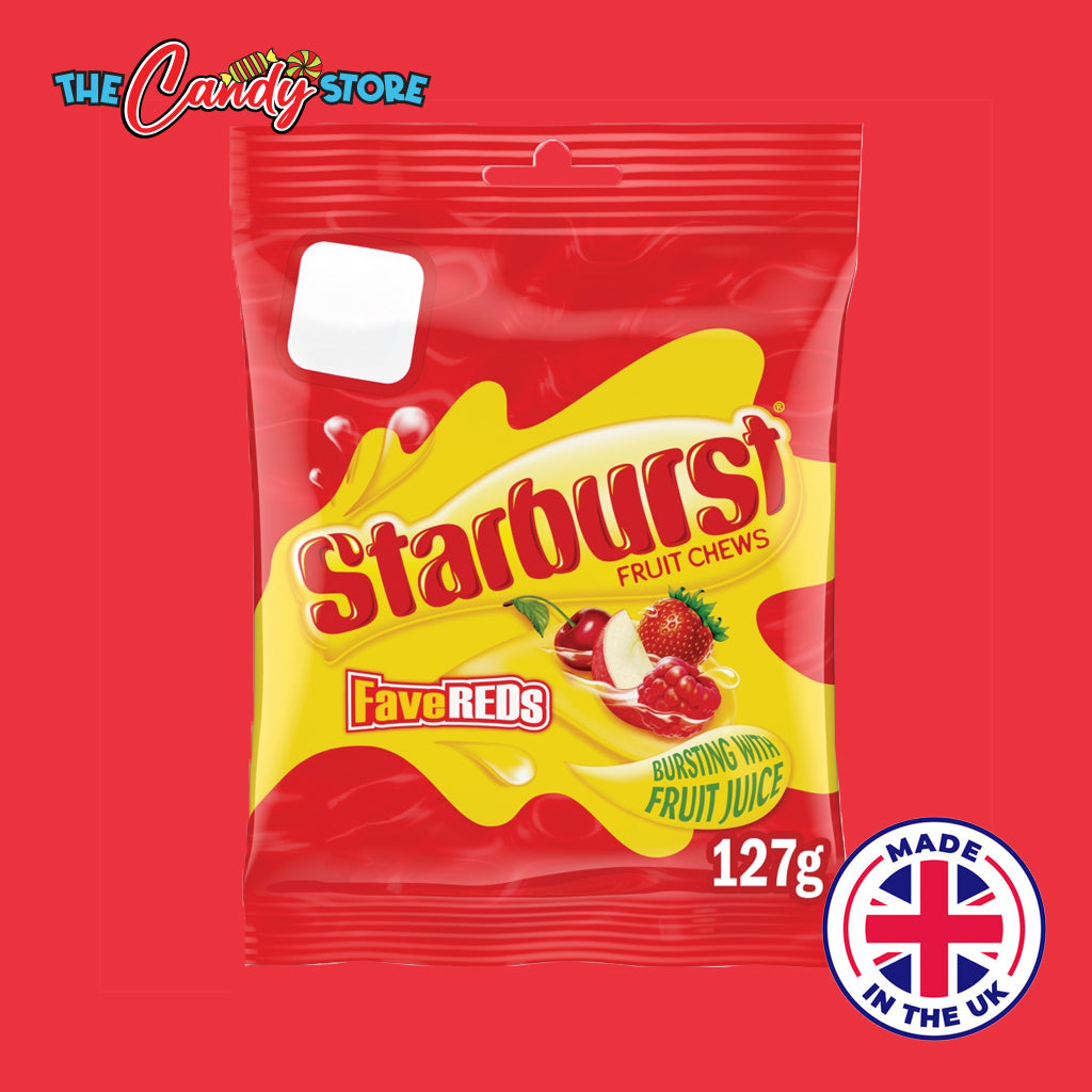 Starburst Fave Reds Fruit Chews Sweet Bag