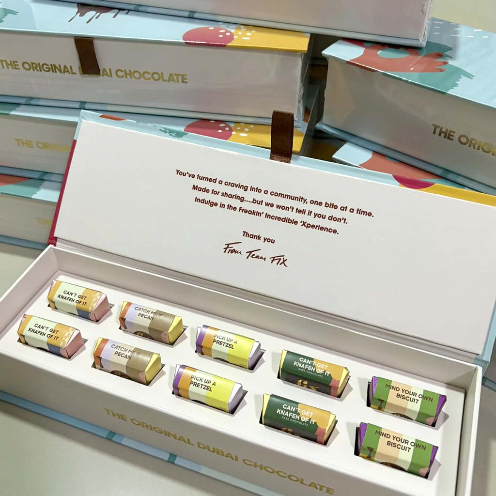Fix Dubai Mini Heroes Chocolate Box Of 10