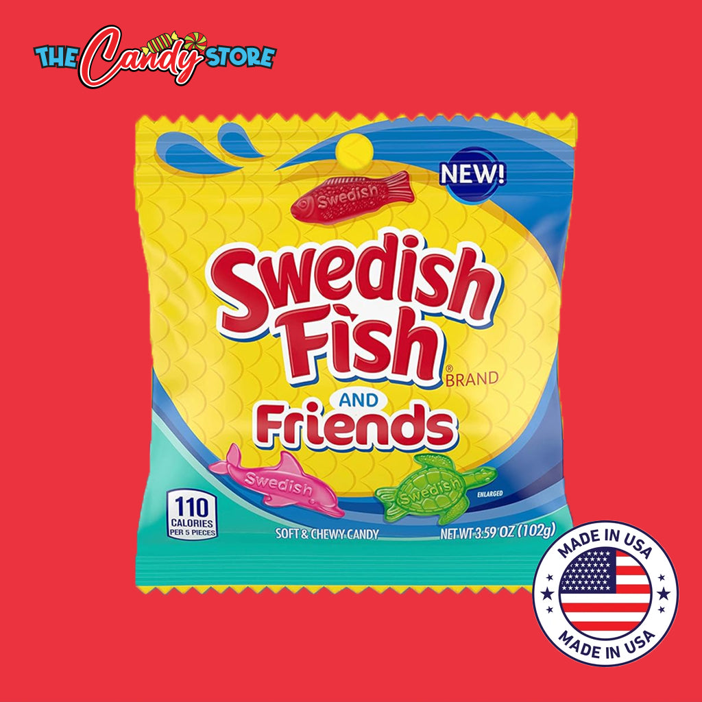 Swedish Fish & Friends Soft Chewy Candies
