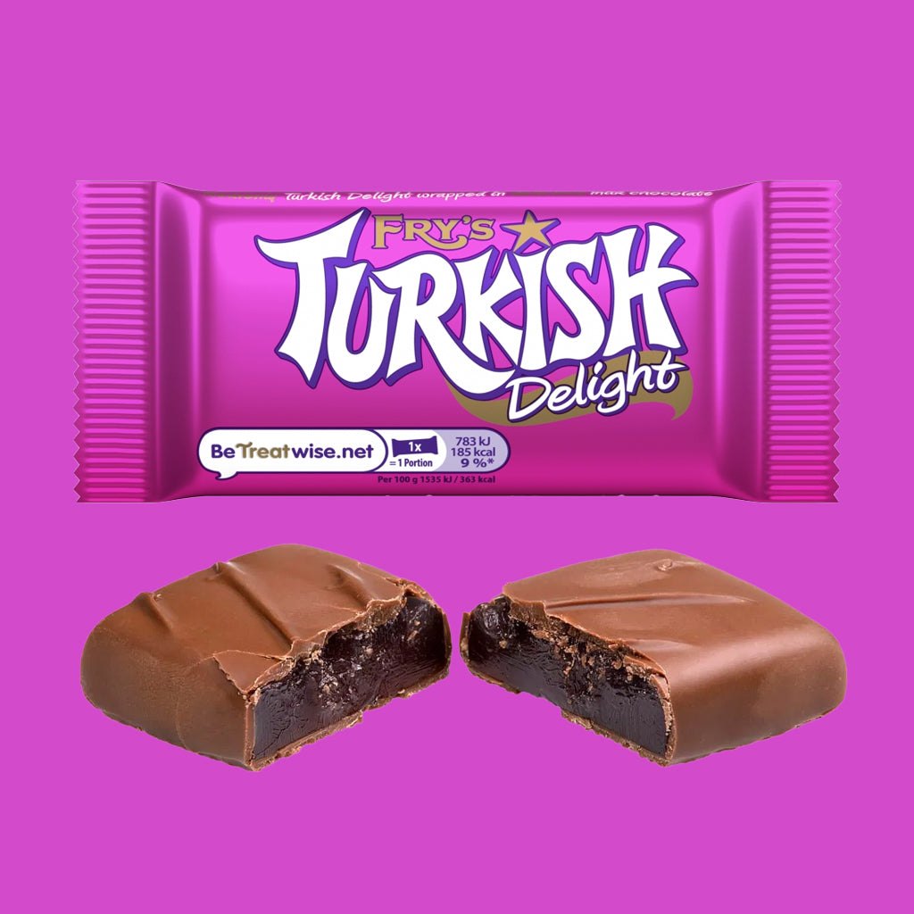 Fry's Turkish Delight Milk Chocolate Bar 51g