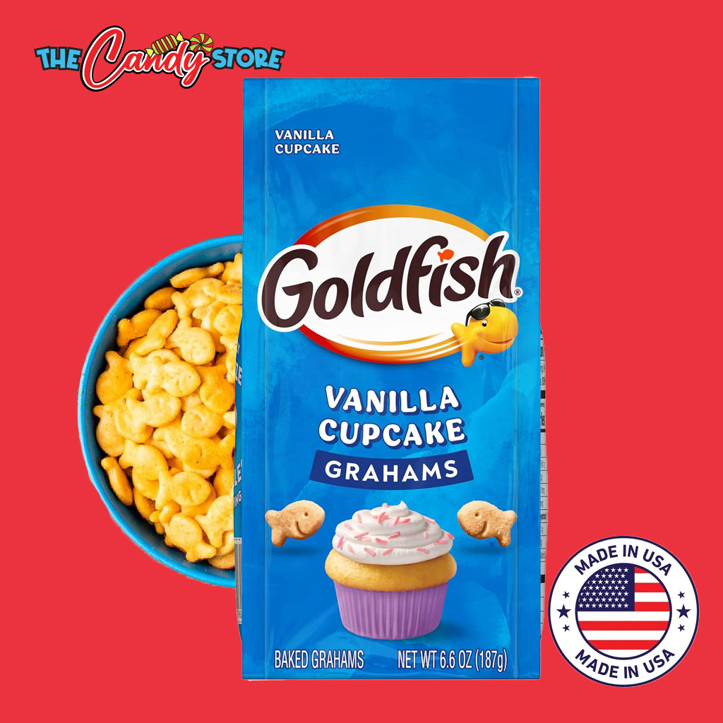 Goldfish Vanilla Cupcake Baked Graham Crackers