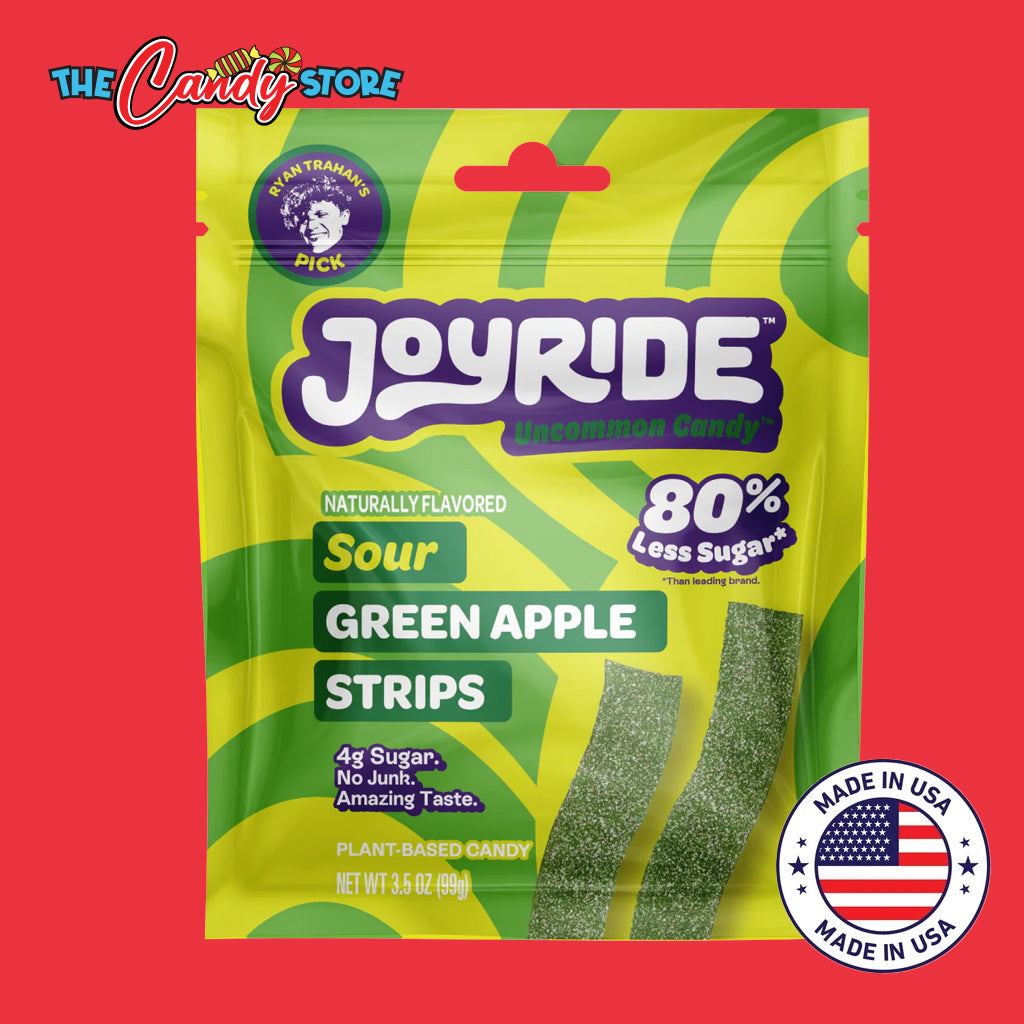 Joyride Sour Green Apple Strips