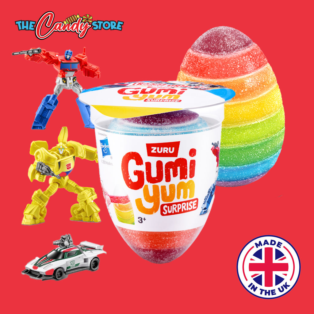 Gumi Yum Surprise Transformers Fruit Gummy & Toy