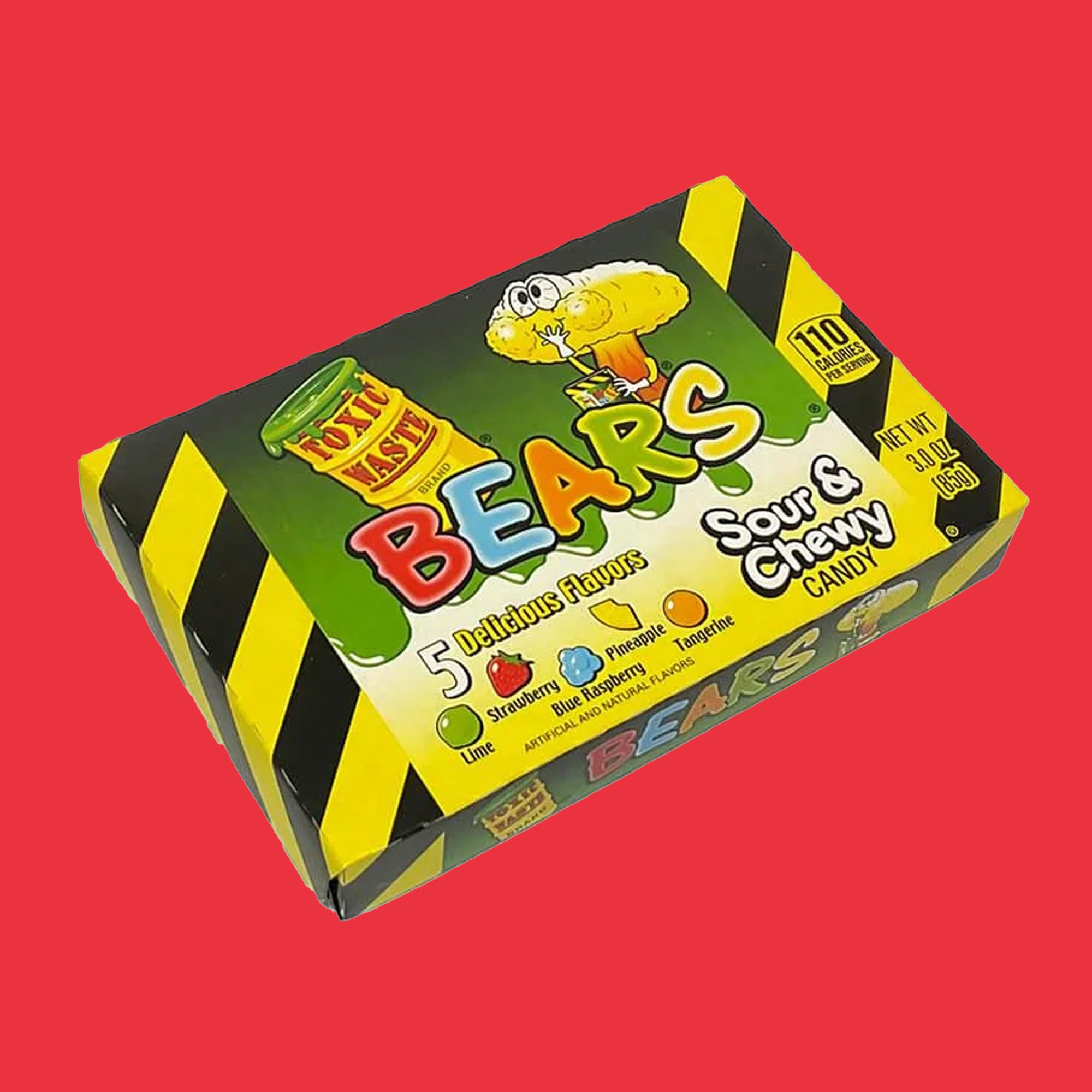 Toxic Waste Gummy Bears Theatre Box