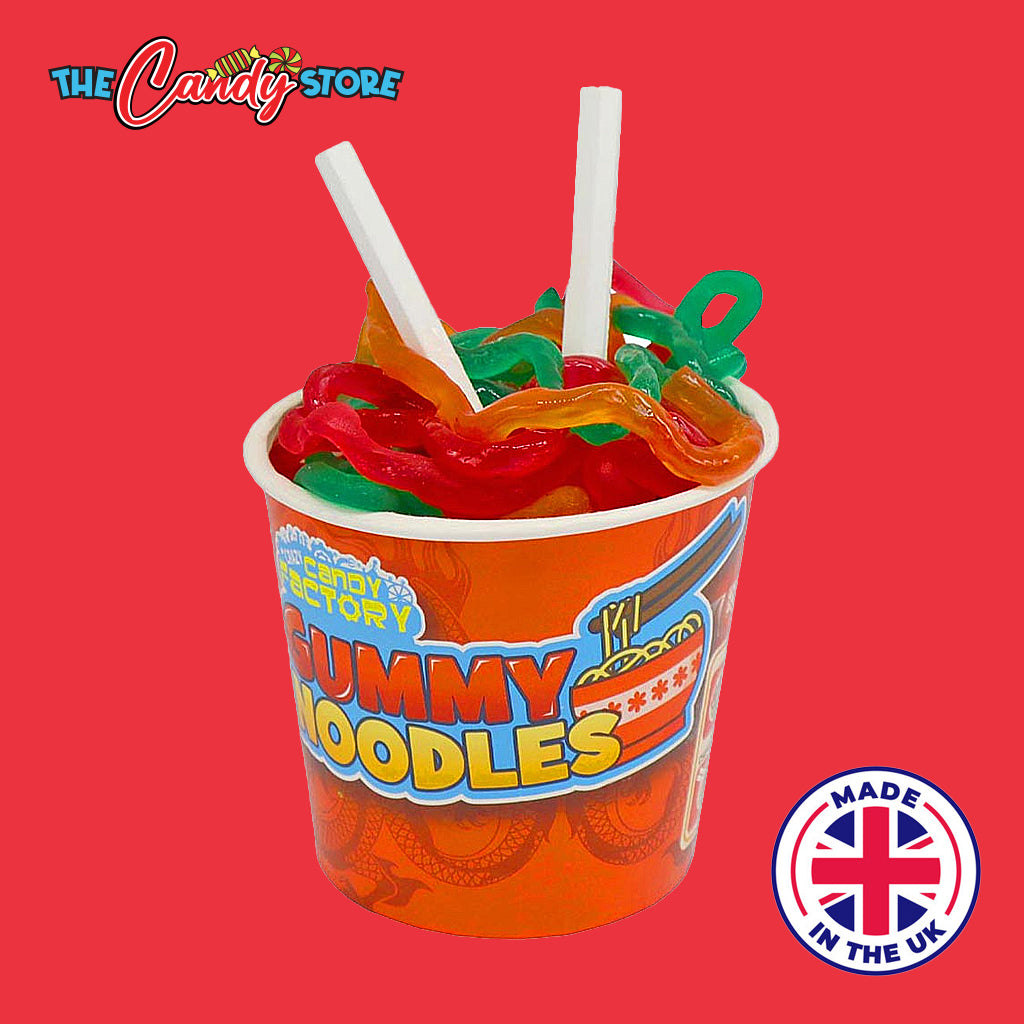 Crazy Candy Factory Gummy Noodles Cup