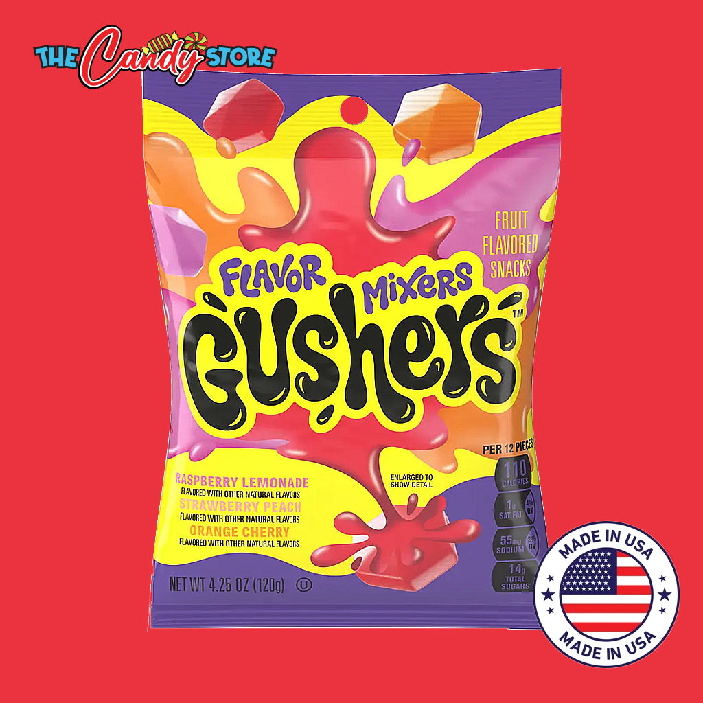 Gushers Flavor Mixers Fruit Flavored Snacks