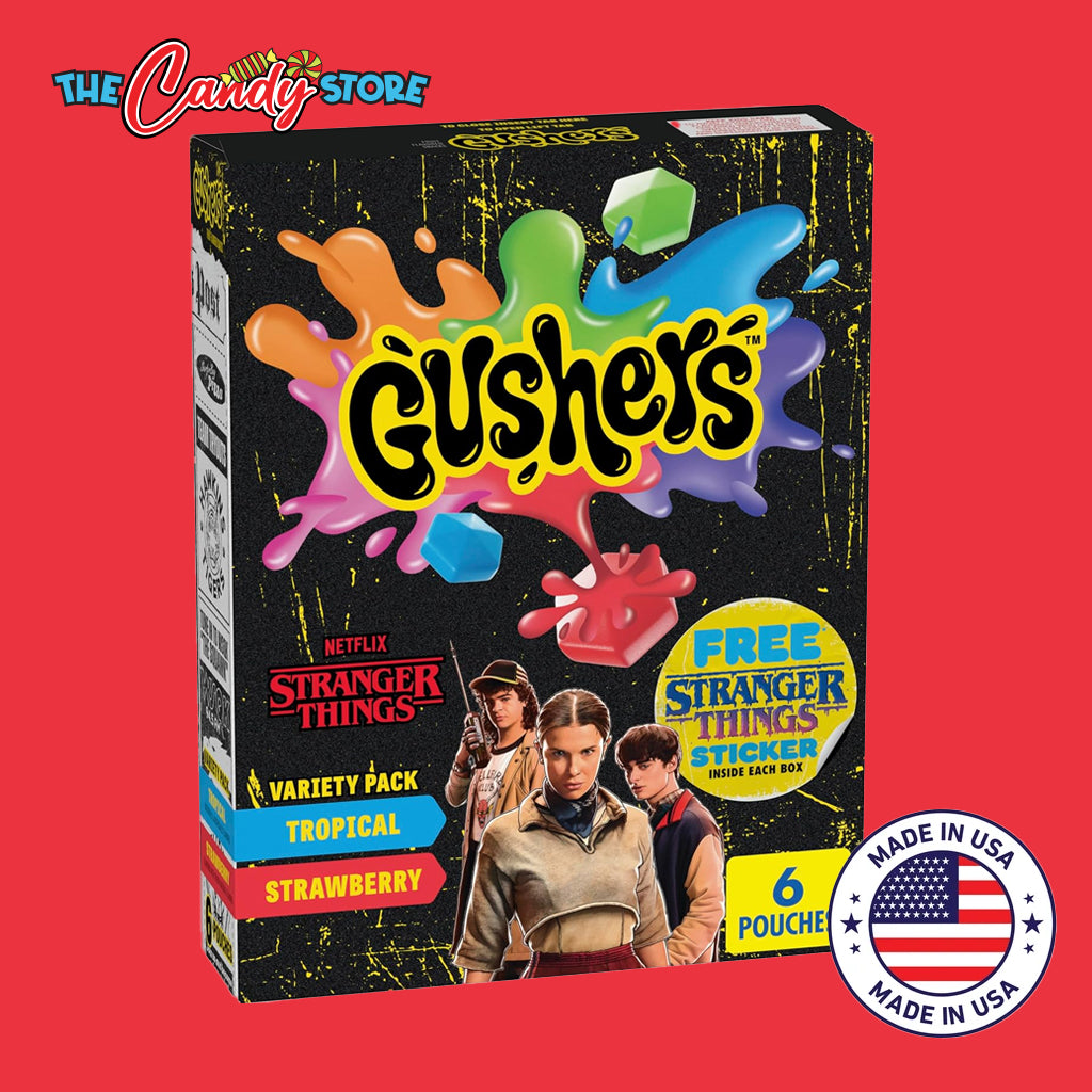 Gushers Tropical & Strawberry Fruit Flavoured Snack Box